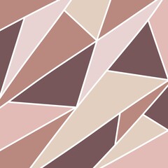 Vector abstract illustration of line and corners of puudra color