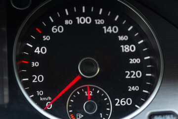 dashboard clocks, cockpit interior details cabin