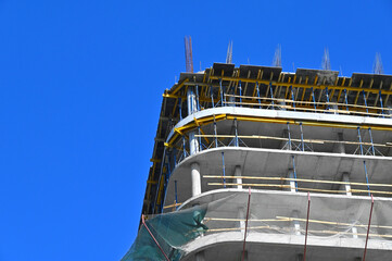 Fototapeta premium Construction site work