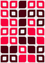 Abstract Geometric Pattern generative computational art illustration