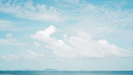 blue sky and sea