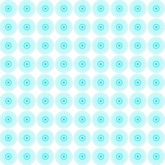Abstract seamless pattern of a mandala. Texture in multicolored colors. Oriental pattern for design, fashion print, scrapbooking