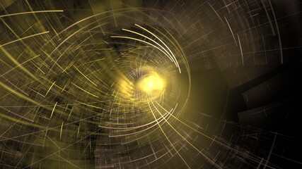 幻想的なトンネルのイメージの背景