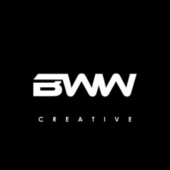 BWW Letter Initial Logo Design Template Vector Illustration
