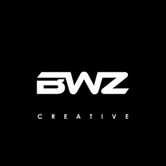 BWZ Letter Initial Logo Design Template Vector Illustration