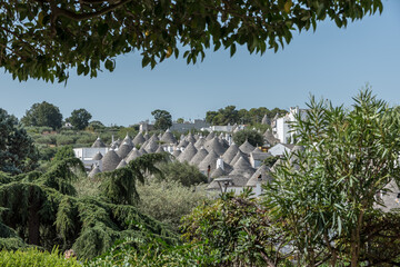 Alberobello Puglia Trulli panorama
