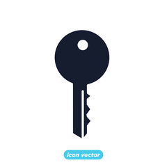 acces key icon. Security symbol template for graphic and web design collection logo vector illustration
