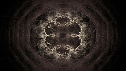 幻想的なトンネルのイメージの背景