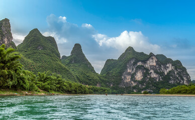 Karst Mountains Landscape of Guilin, China.