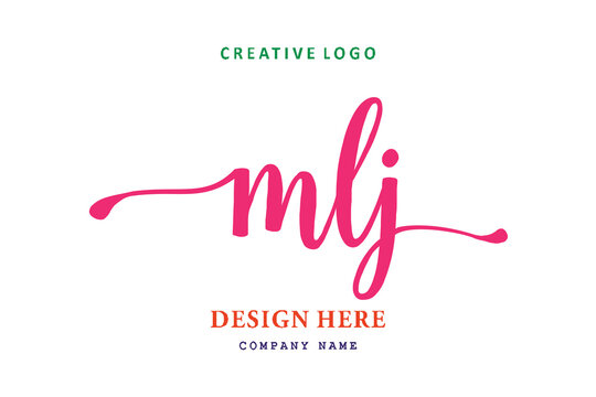 MLJ lettering logo is simple, easy to understand and authoritative