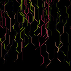 Vector abstract circuit.