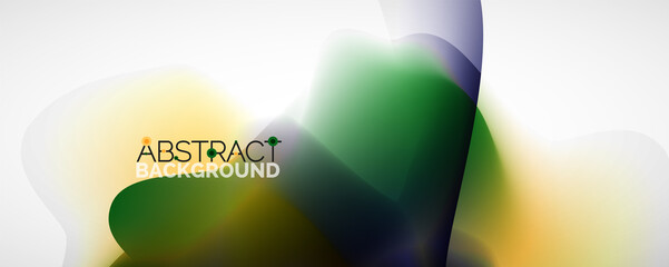 Fluid color gradient abstract background, trendy colorful wallpaper. Vector illustration for placards, brochures, posters, banners and covers