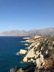 sea and mountains