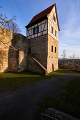 Fototapeta na wymiar Schloss Königsberg in Bayern, Landkreis Haßfurt, Unterfranken, Bayern, Deutschland