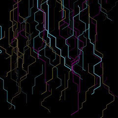 Vector abstract circuit.