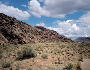 Fototapeta na wymiar Arches National Park Entrance in Utah