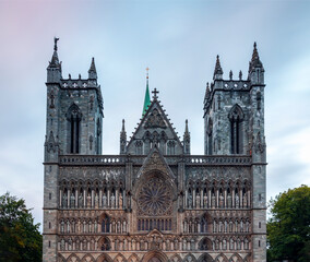 Obraz premium Nidaros cathedral Trondheim
