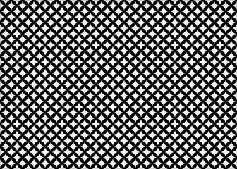 Diagonal seamless of pattern. Design rhombus style black on white background. Design print for illustration, texture, textile, wallpaper, background. 