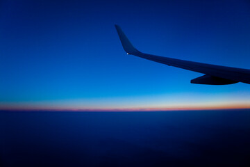 비행기 창 밖 모습 / Out of the airplane window