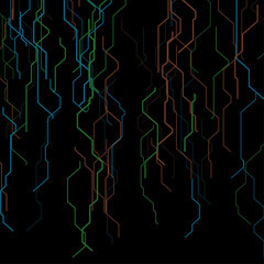 Vector abstract circuit.