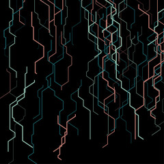 Vector abstract circuit.