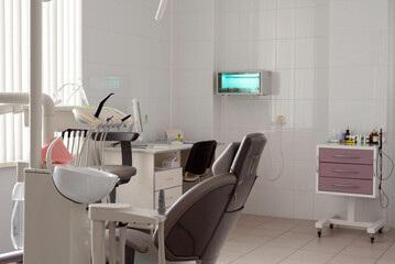 Dental office. Equipment for the dentist.