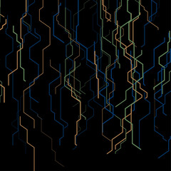 Vector abstract circuit.