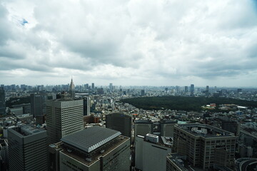 地の果てまで続く街並み