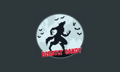 Halloween Logo Template