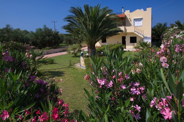 Residential house with garden in Kournas on Crete in Greece
