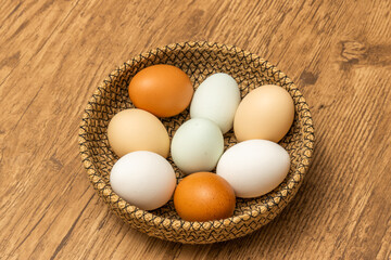 卵のデザイン　Pictures of various beautiful egg designs 