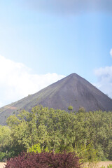 Fototapeta premium Eurostar heading to England outside the window.