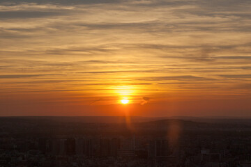 Paris sunset