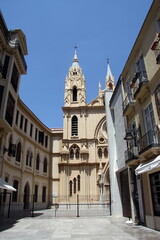 Catholic Church in the seaside town of Malaga