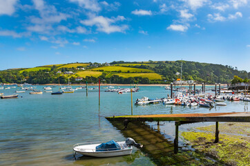 Salcombe Harbour and Estuary, Soth Devon, England