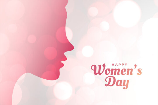 international womwn's day concept poster design