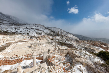 Gymnasium.Welcome to Sagalassos. Isparta, Turkey.To visit the sprawling ruins of Sagalassos, high...