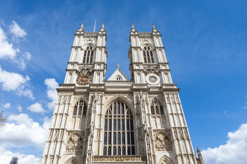 Fototapeta na wymiar 영국, 런던의 웨스트민스터 사원 / Westminster Abbey in London, England