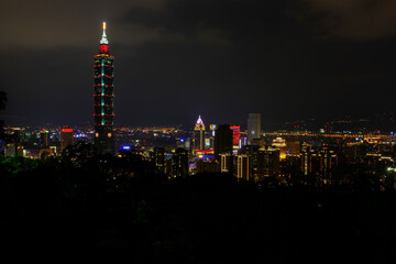 TAIPEI101 at night view