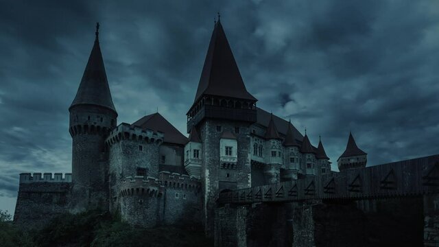 Corvins' Castle, also known as Hunyad Castle is the largest Gothic-Renaissance castle from region, Romania, Europe. 
No modern elements. Ready to use in historical films.