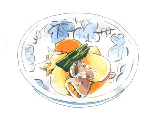 ダイコンの煮物