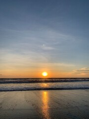 Obraz premium sunset over the sea