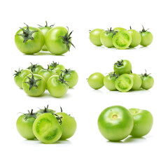 set of green tomatoes 