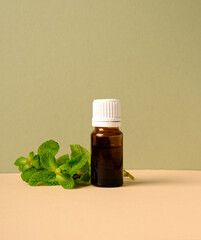 essential oil in the bottle