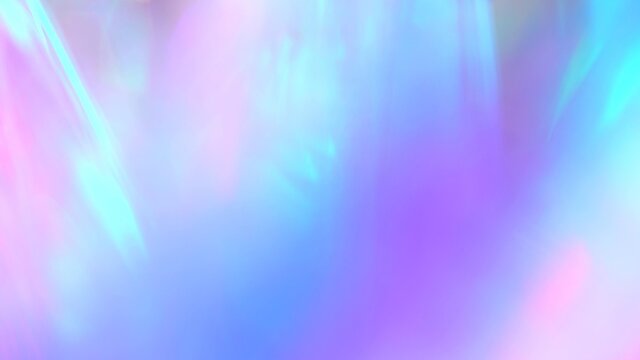 Glowing blurred lights, abstract psychedelic background, ultraviolet, bright colors. Pastel neon pink blue teal purple