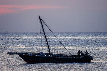 Dhow outside Stone Town