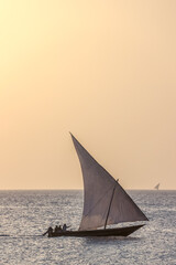 Dhow outside Stone Town