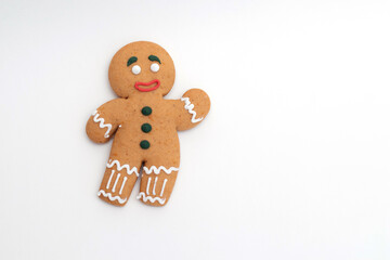 Gingerbread classic decorated cookie