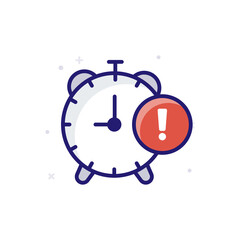 Predication vector outline icon style illustration. EPS 10 file