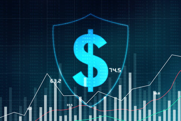 2d rendering usd Dollar symbol 